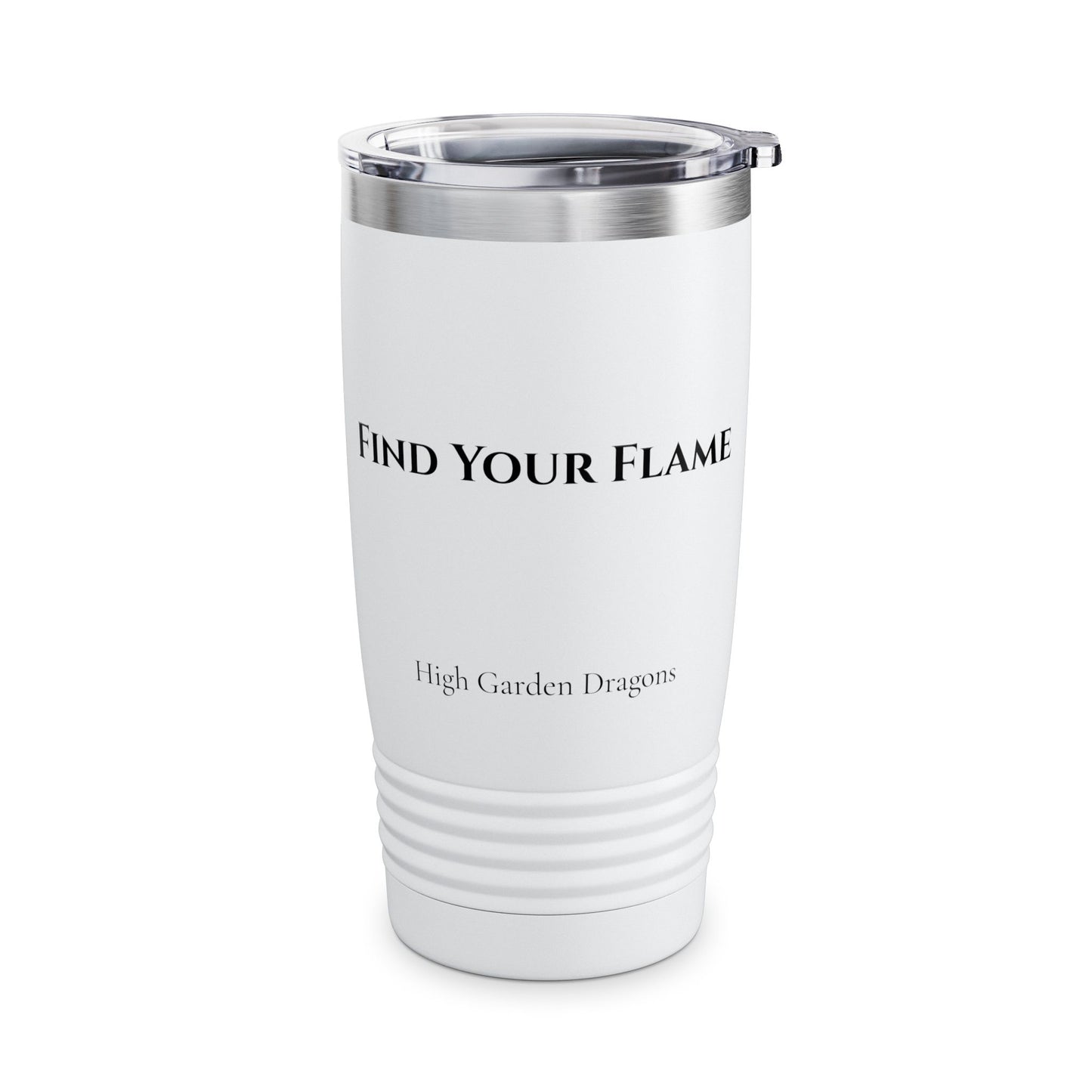 Red Caste Tumbler - 'Find Your Flame'