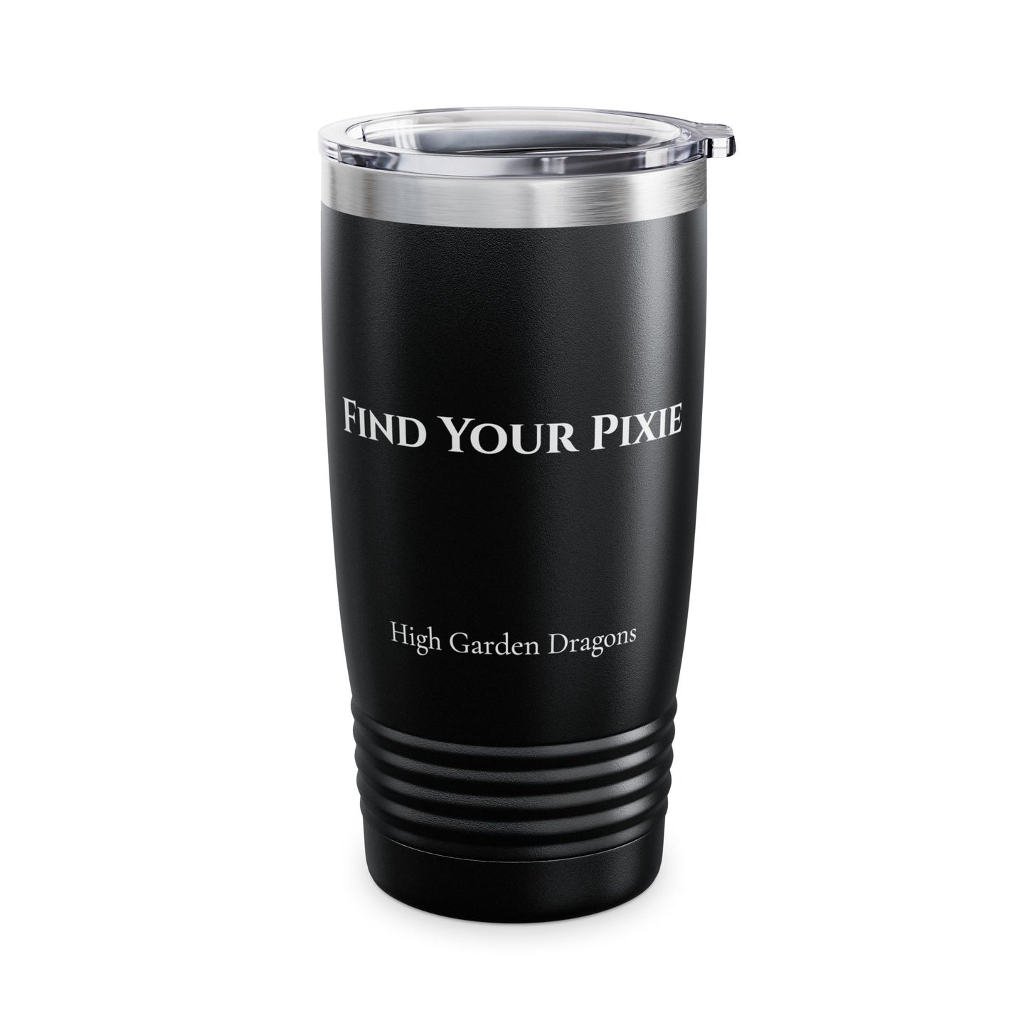 White Caste Tumbler - 'Find Your Pixie'