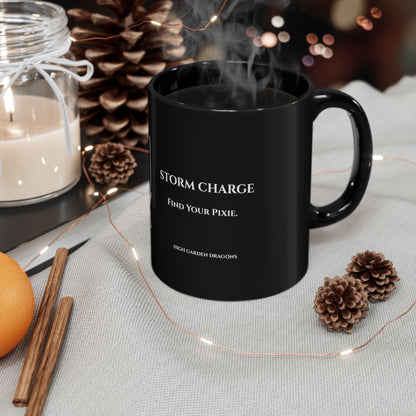 Storm Charge — White Caste Mug