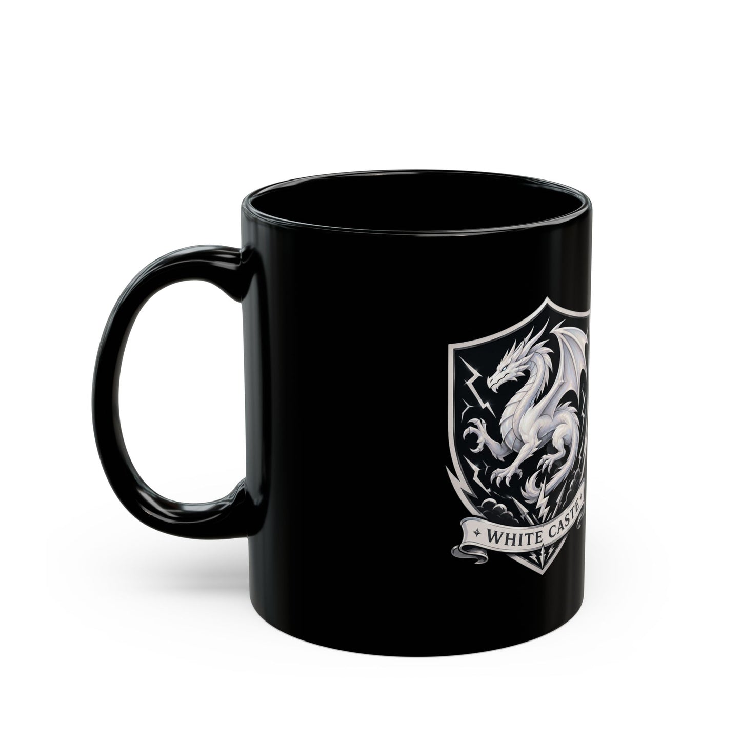 Storm Charge — White Caste Mug