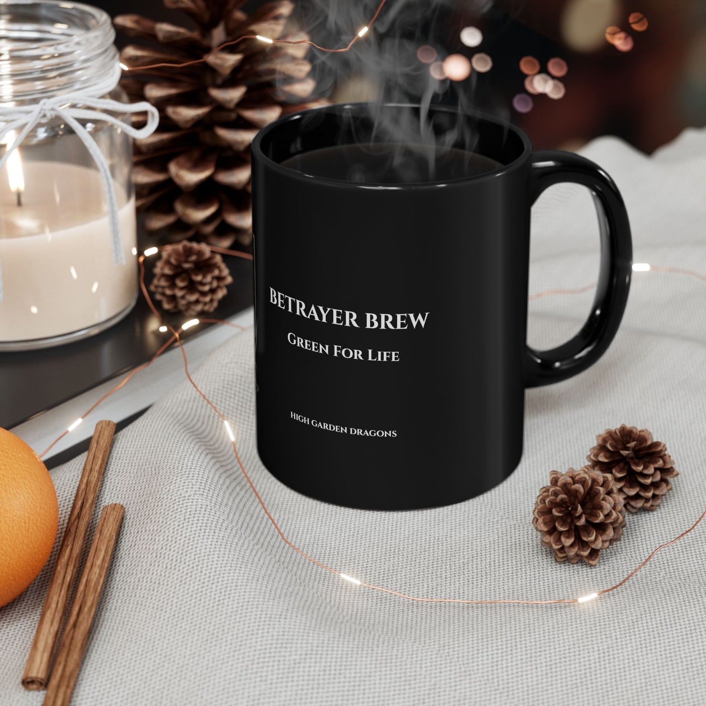 Betrayer Brew — Green Caste Mug