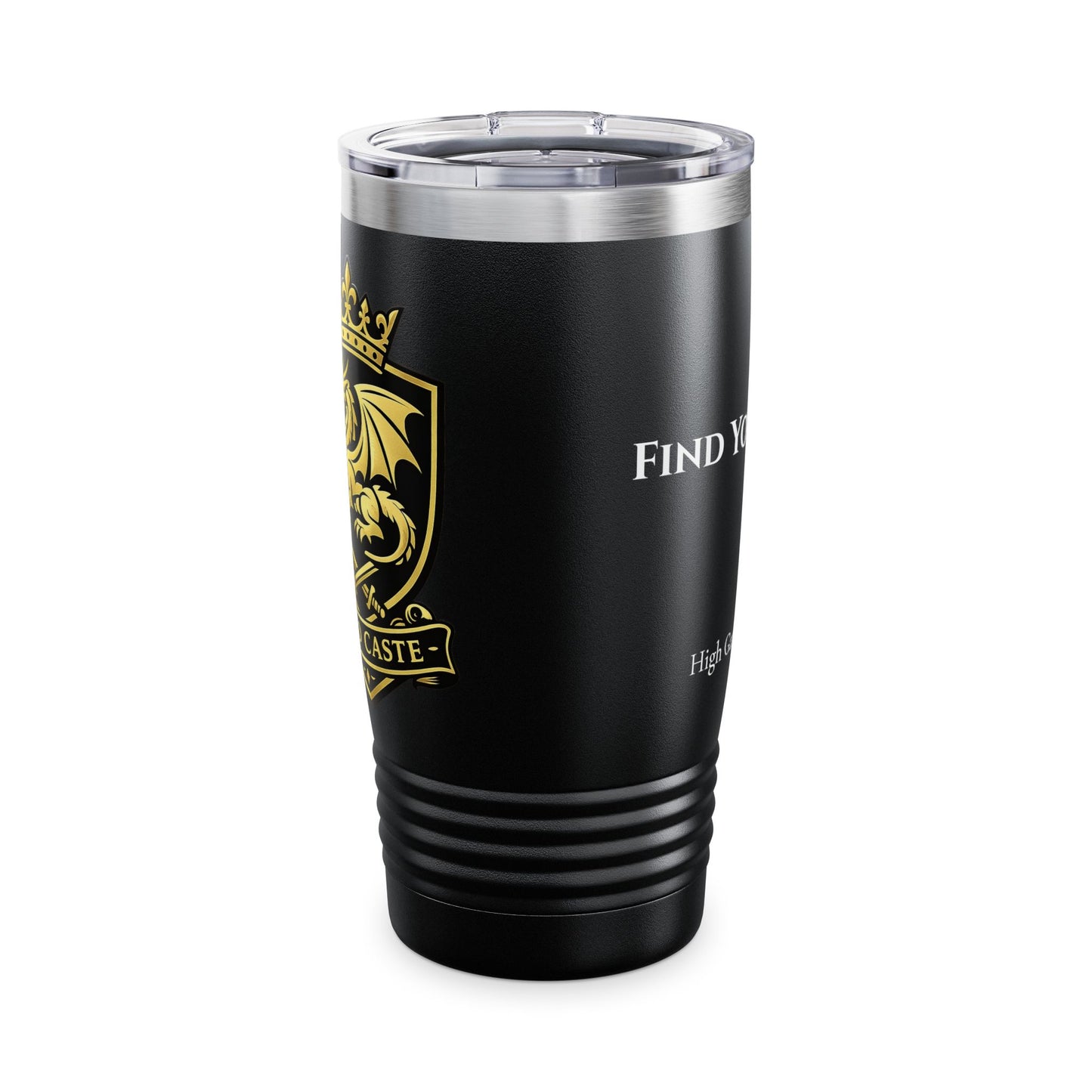Gold Caste Tumbler - 'Find Your Heart'