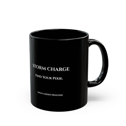 Storm Charge — White Caste Mug