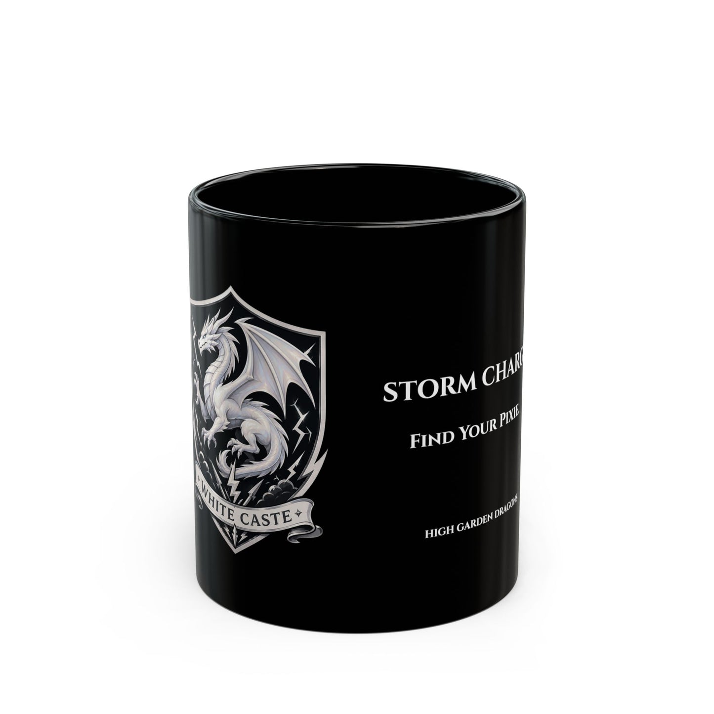 Storm Charge — White Caste Mug