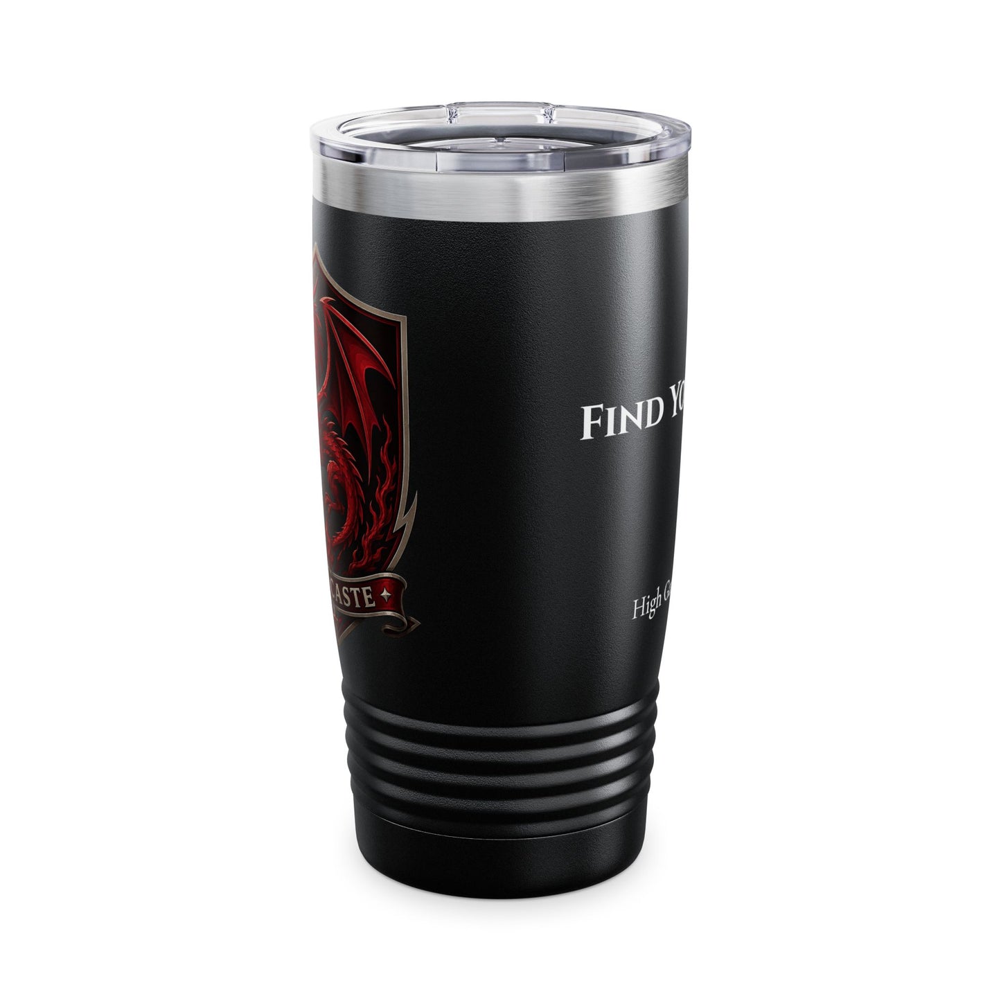Red Caste Tumbler - 'Find Your Flame'