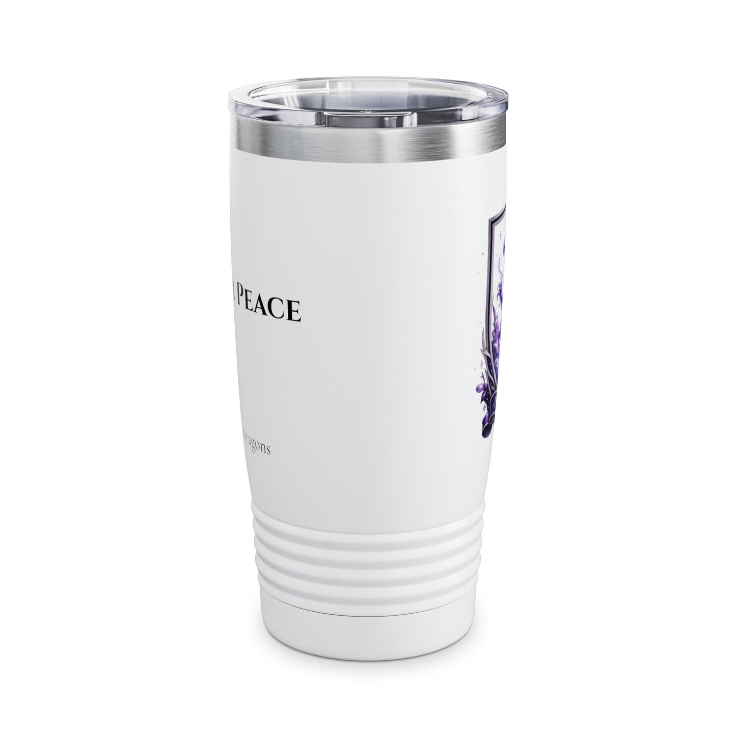 Purple Caste Tumbler - 'Find Your Peace'