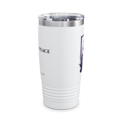 Purple Caste Tumbler - 'Find Your Peace'
