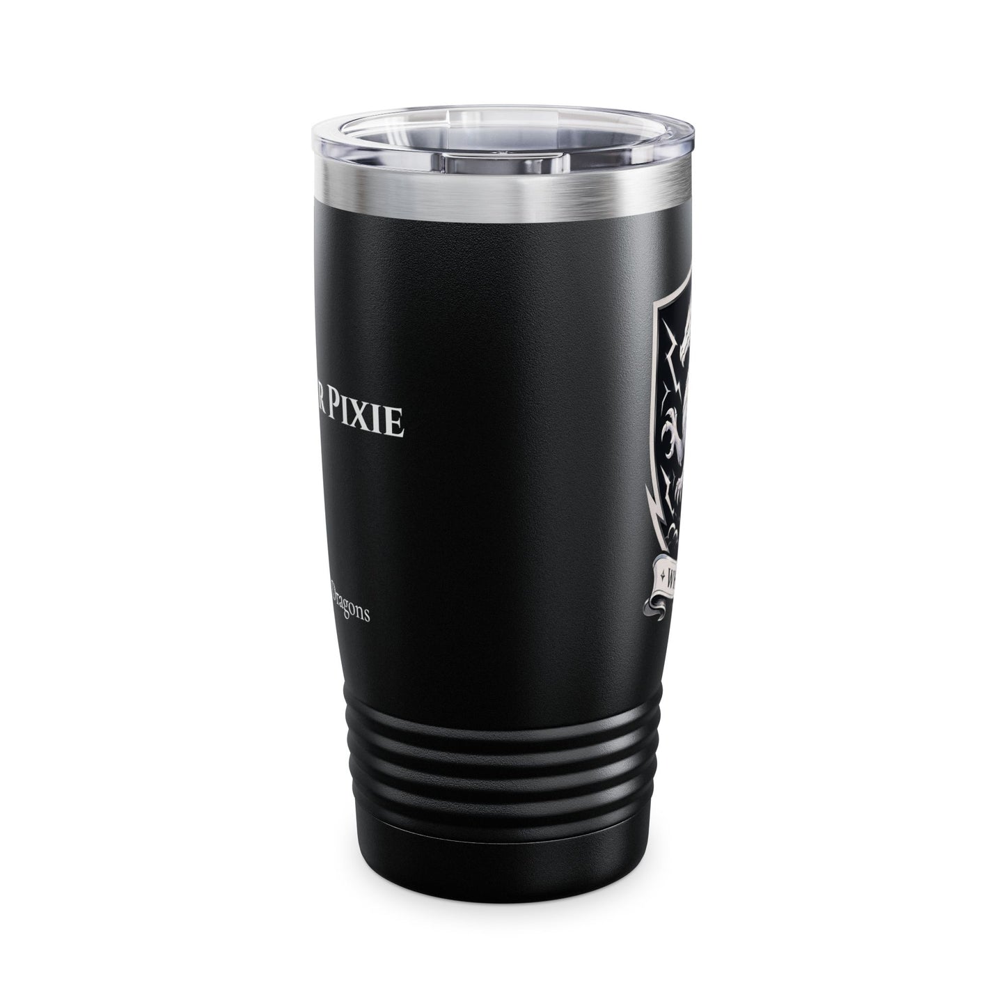 White Caste Tumbler - 'Find Your Pixie'