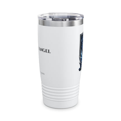 Blue Caste Tumbler - 'Find Your Angel'