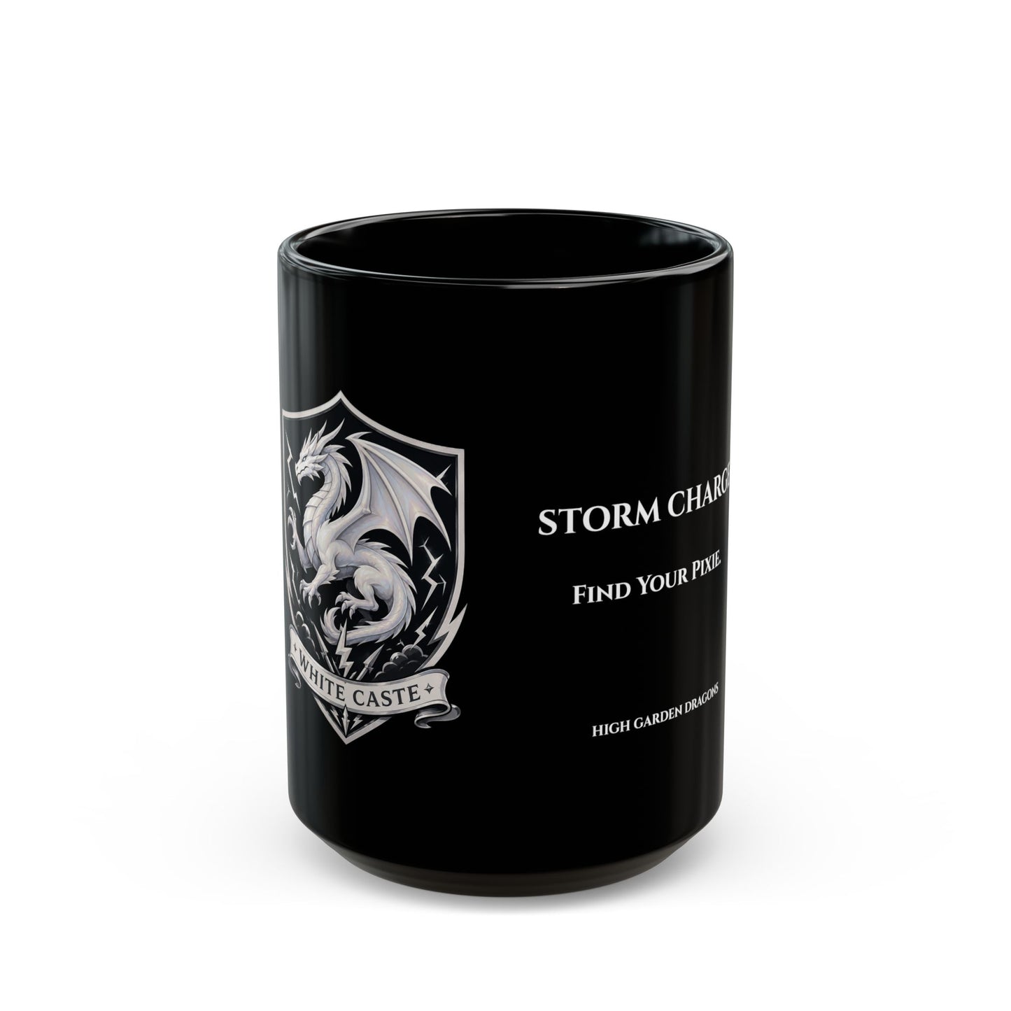 Storm Charge — White Caste Mug