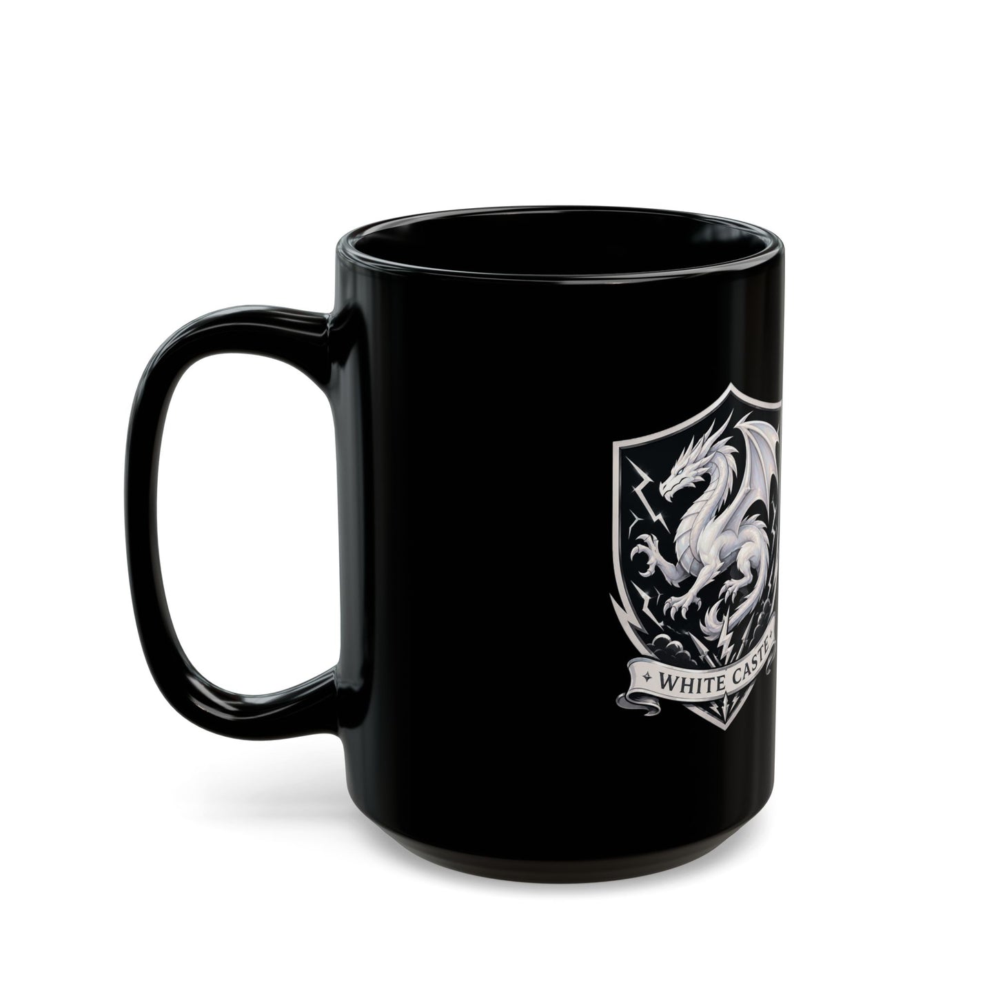 Storm Charge — White Caste Mug
