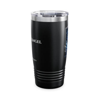 Blue Caste Tumbler - 'Find Your Angel'