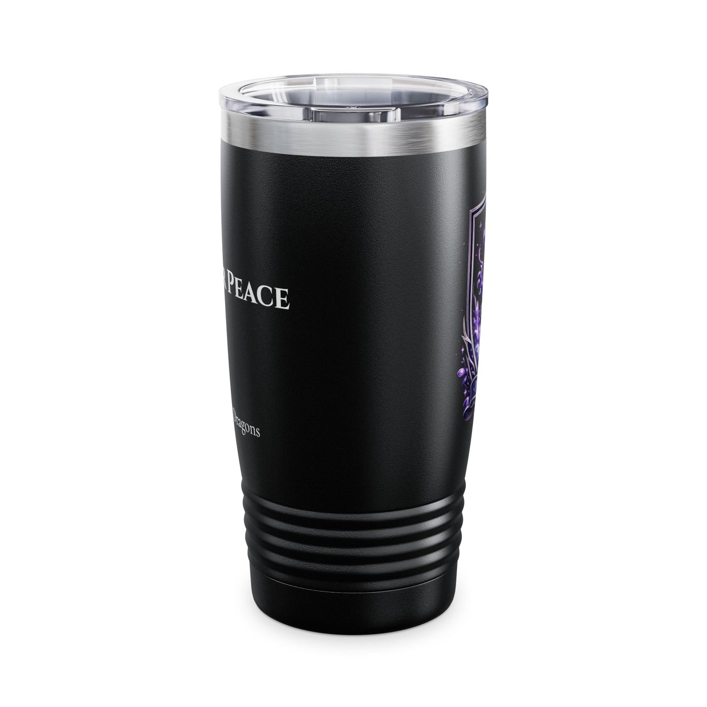 Purple Caste Tumbler - 'Find Your Peace'