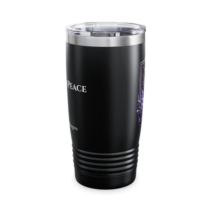 Purple Caste Tumbler - 'Find Your Peace'