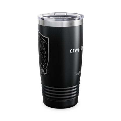Black Caste Tumbler - 'Own The Shadow'