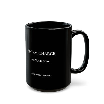 Storm Charge — White Caste Mug