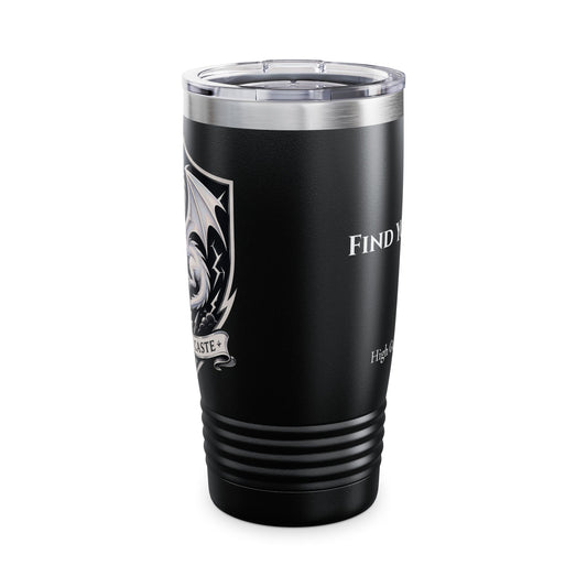 White Caste Tumbler - 'Find Your Pixie'